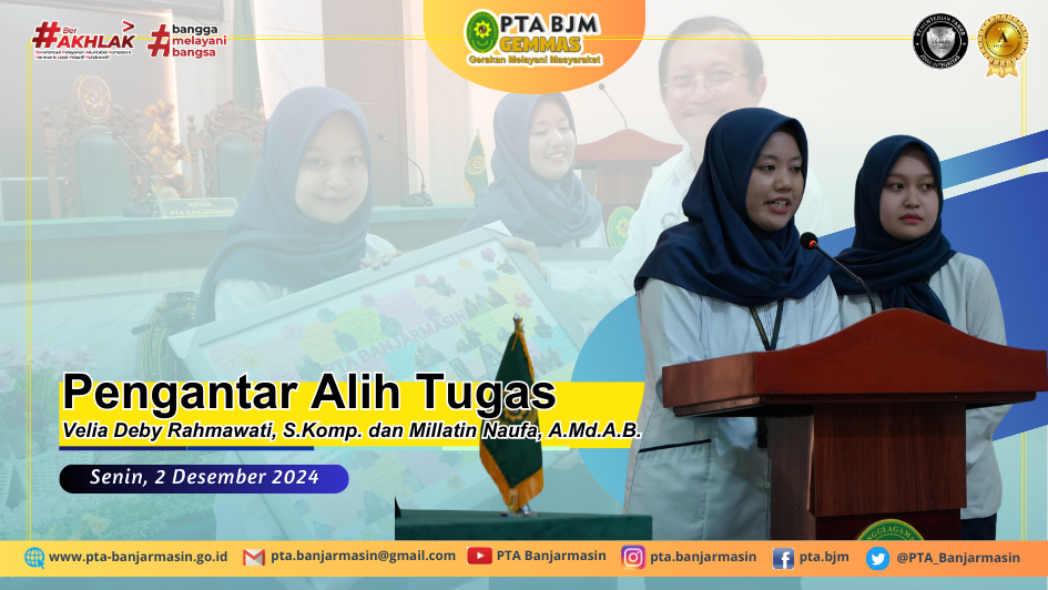 Alih Tugas Velia dan Milla