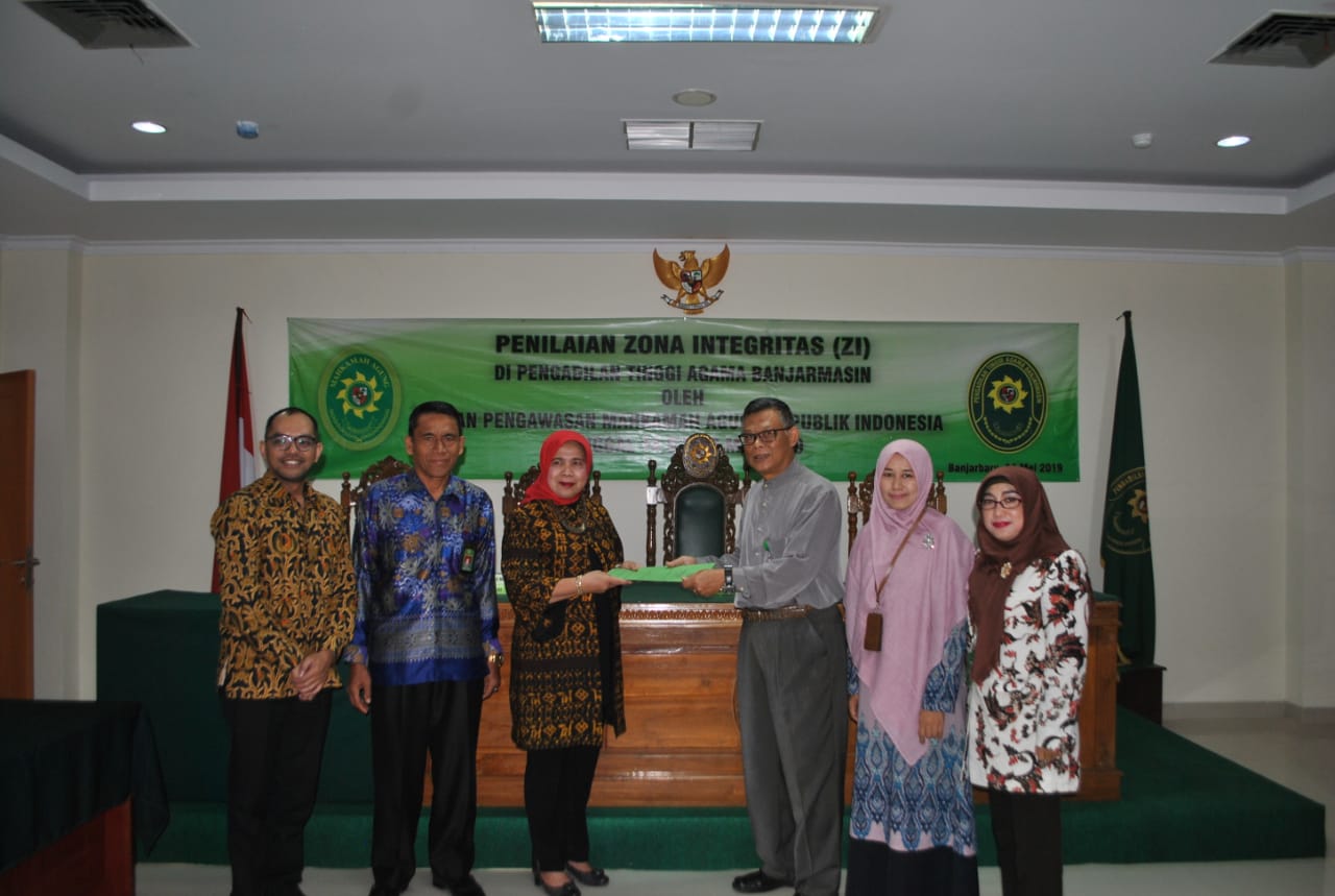 penyerahan hasil ev bawas